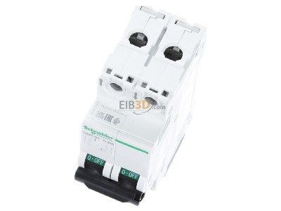 Ansicht oben vorne Schneider Electric A9N61535 LS-Schalter 2P 32A C C60H-DC 
