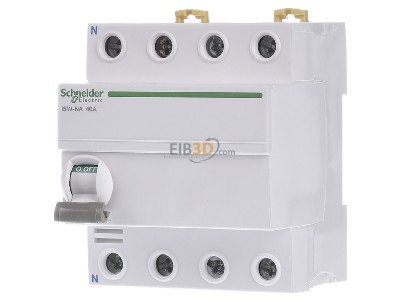 Frontansicht Schneider Electric A9S70740 Lasttrennschalter 3P+N 40A 