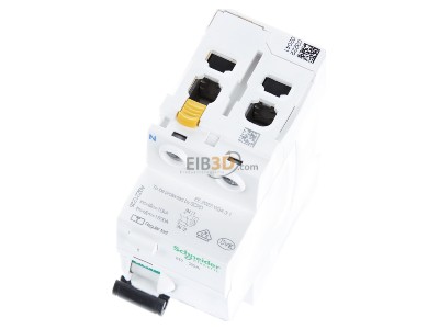 View up front Schneider Electric A9Z21225 Residual current breaker 2-p 
