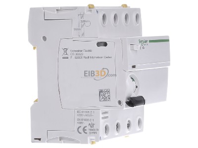 Ansicht links Schneider Electric A9Z24440 FI-Schalter 4P 40A 300mA Typ A 