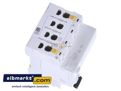 View top left Schneider Electric A9Z24463 Residual current breaker 4-p 63/0,3A - 
