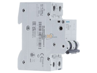 View on the left Siemens 5SL6240-7 Miniature circuit breaker 2-p C40A 
