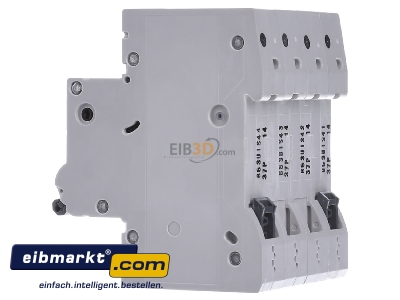 Ansicht rechts Siemens Indus.Sector 5SL6463-6 Leitungsschutzschalter 400V 6kA 4p. B 63A 