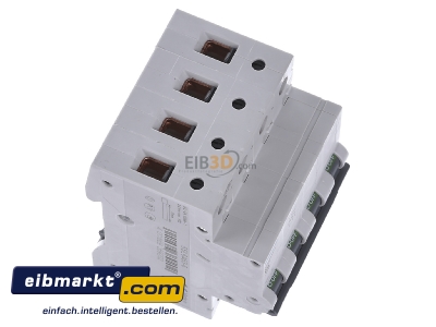 Ansicht oben links Siemens Indus.Sector 5SL6463-6 Leitungsschutzschalter 400V 6kA 4p. B 63A 