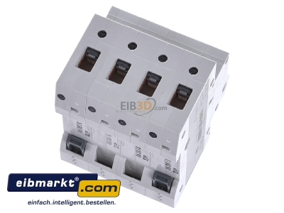 Ansicht oben hinten Siemens Indus.Sector 5SL6463-6 Leitungsschutzschalter 400V 6kA 4p. B 63A 