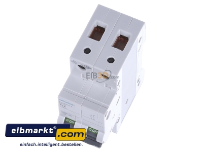 Ansicht oben vorne Siemens Indus.Sector 5SL6516-6 Leitungsschutzschalter 230V 6kA 1+N B 16A 