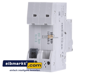Ansicht hinten Siemens Indus.Sector 5SL6516-7 Leitungsschutzschalter 230V 6kA 1+N C 16A 