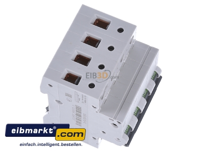 Ansicht oben links Siemens Indus.Sector 5SL6616-6 Leitungsschutzschalter 400V 6kA 3+N B 16A 