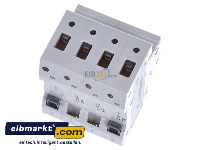 Ansicht oben hinten Siemens Indus.Sector 5SL6616-6 Leitungsschutzschalter 400V 6kA 3+N B 16A 