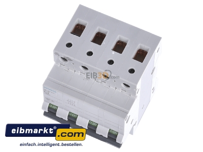 Ansicht oben vorne Siemens Indus.Sector 5SL6616-7 Leitungsschutzschalter 400V 6kA 3+N C 16A 