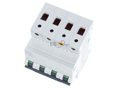 View up front Siemens 5SL6620-7 Miniature circuit breaker 4-p C20A 
