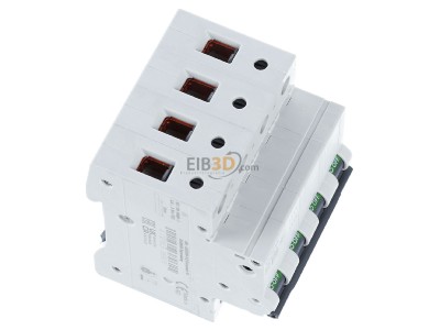 View top left Siemens 5SL6620-7 Miniature circuit breaker 4-p C20A 
