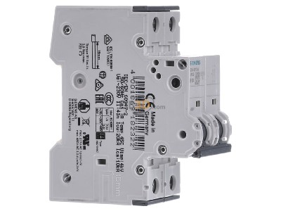 Ansicht links Siemens 5SY4513-6 Leitungsschutzschalter 230V 10kA 1+N B 13A 