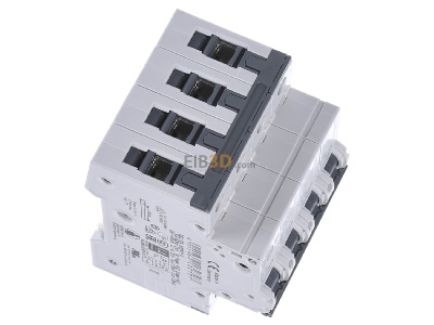 Ansicht oben links Siemens 5SY4632-7 Leitungsschutzschalter 400V 10kA 3+N C 32A 