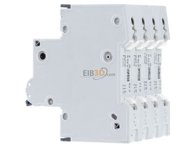 View on the right Siemens 5SY5413-7 Miniature circuit breaker 4-p C13A 
