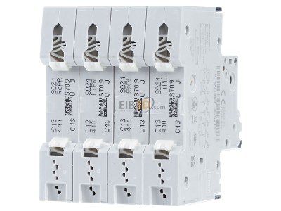 Back view Siemens 5SY5413-7 Miniature circuit breaker 4-p C13A 
