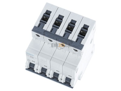 View up front Siemens 5SY5413-7 Miniature circuit breaker 4-p C13A 
