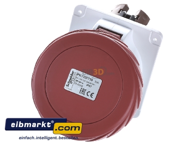 Ansicht oben vorne Schneider Electric PKY32F735 Anbausteckdose IP67 32A 400V 5P 