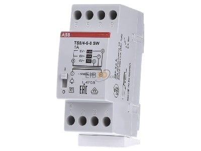 Front view ABB TS8/4-6-8SW Bell transformer 8V/4V/4V 
