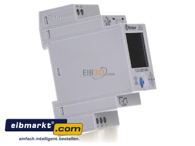 View on the left Finder 12.81.8.230.0000 Digital time switch 230VAC - 
