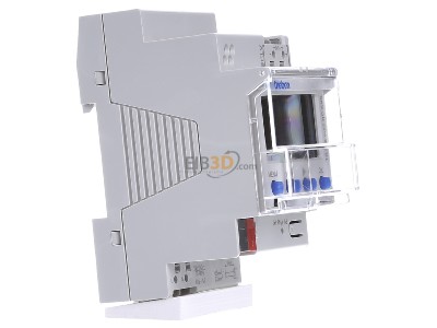 Ansicht links Theben TR 648 top2 RC KNX EIB, KNX Digitale Zeitschaltuhr 8 Kanle mit Anwesenheitssimulation, 