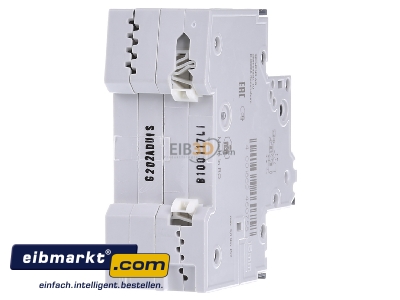 Ansicht hinten Siemens Indus.Sector 5SU1354-3KK10 FI/LS-Schutzeinrichtung B 10A 1+N 30mA 10kA 
