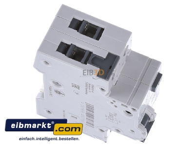 Ansicht oben links Siemens Indus.Sector 5SU1354-3KK10 FI/LS-Schutzeinrichtung B 10A 1+N 30mA 10kA 