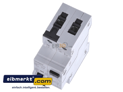 View up front Siemens Indus.Sector 5SU1354-3KK25 Earth leakage circuit breaker B25/0,03A
