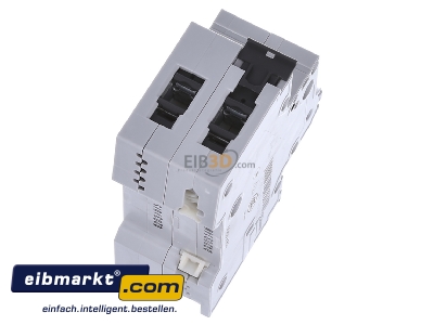 Ansicht oben hinten Siemens Indus.Sector 5SU1354-3KK32 FI/LS-Schutzeinrichtung B 32A 1+N 30mA 10kA 