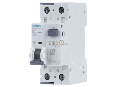 Front view Siemens 5SU1354-4KK32 Earth leakage circuit breaker C32/0,03A 
