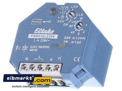 Frontansicht Eltako FSR61G-230V Stromsto-Schaltrelais geruschlos 