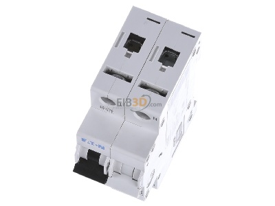 View up front Eaton FAZT-C16/1N Miniature circuit breaker 2-p C16A 
