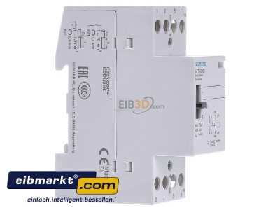 Ansicht links Siemens Indus.Sector 5TT50306 Insta-Schtz 4S 400VAC 25A 220VDC 5TT5030-6