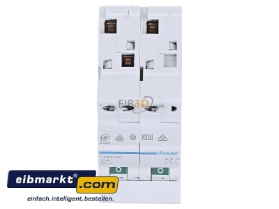 View up front Hager SBN316 Switch for distribution board 16A 
