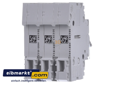Back view Hager SBN363 Switch for distribution board 63A
