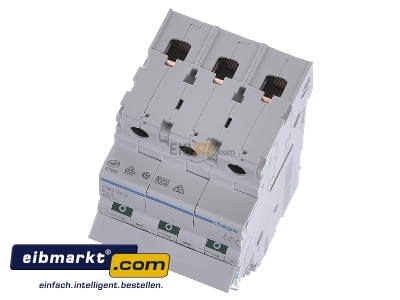 View up front Hager SBN363 Switch for distribution board 63A
