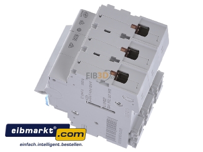 View top right Hager SBN363 Switch for distribution board 63A
