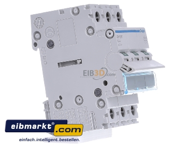 View on the left Hager SBN380 Switch for distribution board 80A
