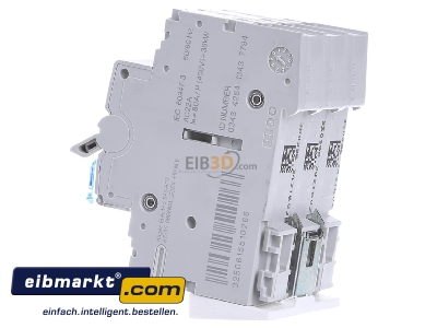 View on the right Hager SBN380 Switch for distribution board 80A
