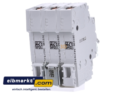 Back view Hager SBN380 Switch for distribution board 80A
