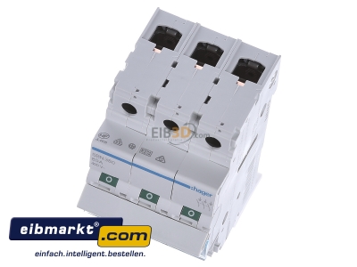 View up front Hager SBN380 Switch for distribution board 80A
