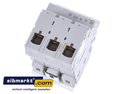 Top rear view Hager SBN380 Switch for distribution board 80A
