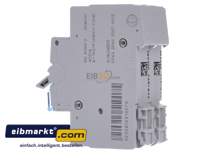 View on the right Hager SBN416 Switch for distribution board 16A
