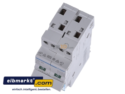 View up front Hager SBN416 Switch for distribution board 16A

