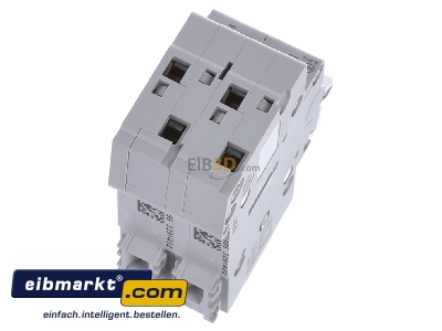 Top rear view Hager SBN416 Switch for distribution board 16A
