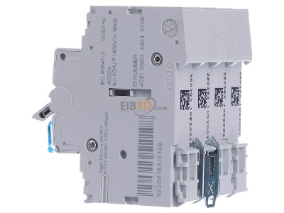 View on the right Hager SBN440 Off switch for distributor 4 NO 0 NC 
