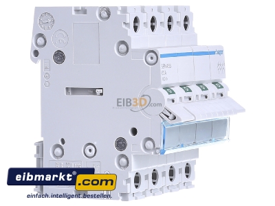 View on the left Hager SBN463 Switch for distribution board 63A - 

