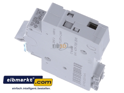 View top right Hager SBT116 Switch for distribution board 16A
