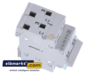 View top left Hager SFL225 Group switch for distribution board 25A 
