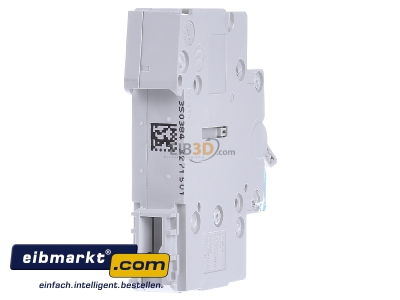 Back view Hager SFM125 Group switch for distribution board 25A 
